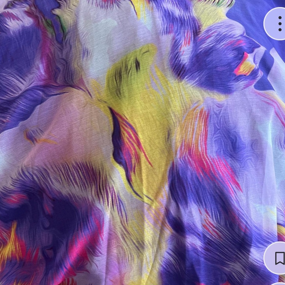 Midnight Velvet Purple Garment - Picture 7 of 7
